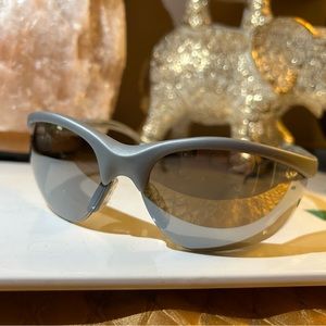 EUC gray tinted safety glasses